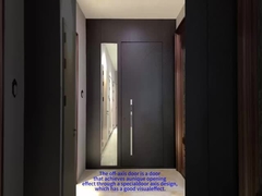 Cửa quay phía trước nhôm