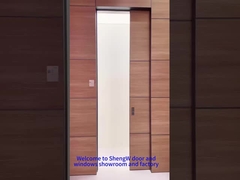 Cửa nhôm kết thúc bằng gỗ