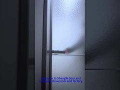 Nhôm với cửa kính kép