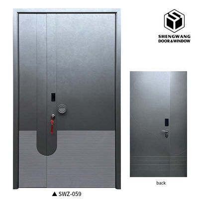 Chốt không thấm nước cầm khóa nhôm cửa vào khách sạn cửa trước nhôm cho nhà
