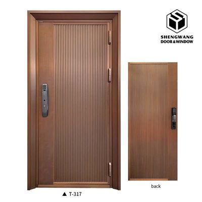 ODM Swing Aluminium Cửa vườn cho người đi bộ Vàng giả mạo bề mặt Xét kim loại Cửa ngoài trời