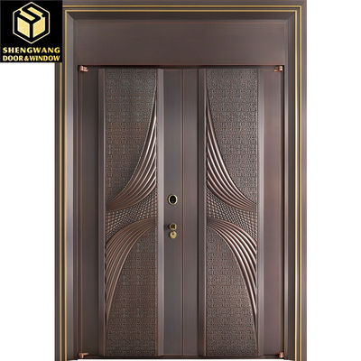 Phòng khách Phòng ngủ Stainless Steel Swing Door Phòng tắm Thời trang Metal Swing Doors