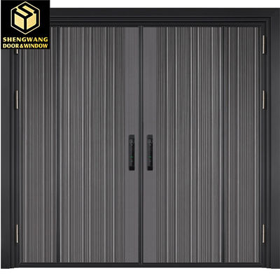 OEM Stainless Steel cửa vào vàng bột phủ kim loại cửa bên ngoài