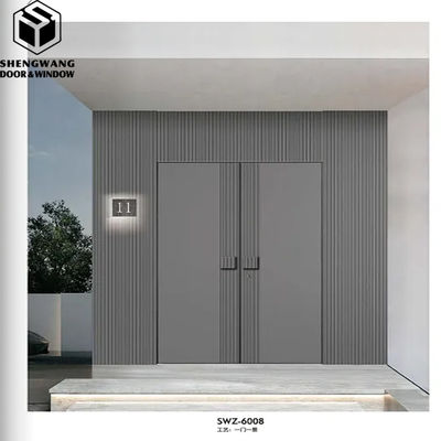 Tùy chỉnh màu xám nhôm cửa kính trượt cửa nhôm kính