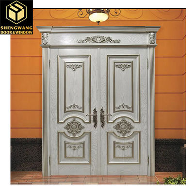 Thiết kế hiện đại và độ bền Đồng cổng vườn cửa ra vào trong nhôm cho bất kỳ tòa nhà