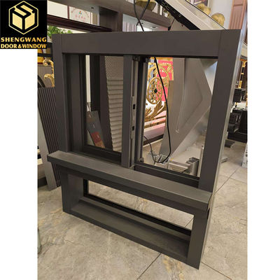 Villa đẩy kéo rèm tường cửa sổ thông minh nhôm cửa sổ khung trượt