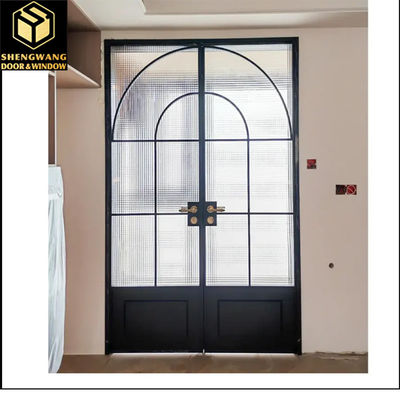 Cửa sổ trượt thủy tinh đôi Villa Cửa sổ thủy tinh thẩm mỹ cho phong cách nhà cổ điển