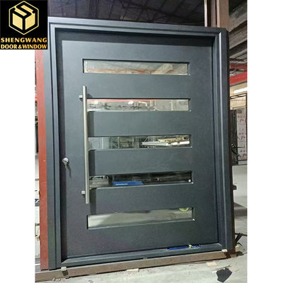 Swig trái thép không gỉ cho cửa kim loại Outswing màu nâu với swing cửa cháy