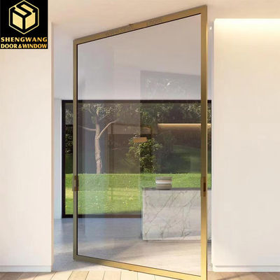 Cửa cửa kính kép PT 1,2m chiều rộng Custom Aluminium cửa trượt khóa khóa khóa