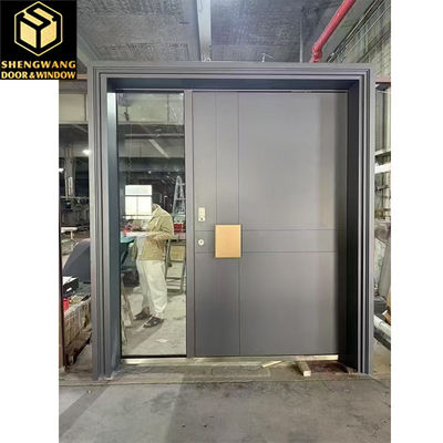 Sơn tùy chỉnh kích cỡ cửa vườn nhôm cửa trước nhôm cửa chính