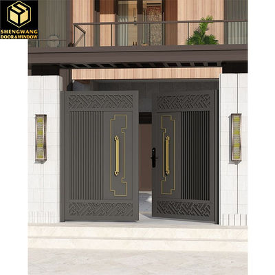Tính thẩm mỹ hiện đại với đường ngắm mỏng Cổng vườn đồng để kết nối vườn