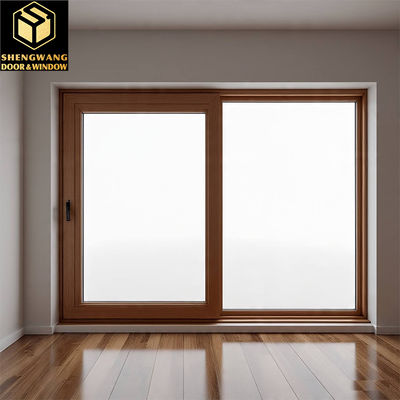 Villa đẩy kéo rèm cửa sổ tường thông minh cửa sổ nhôm khung trượt