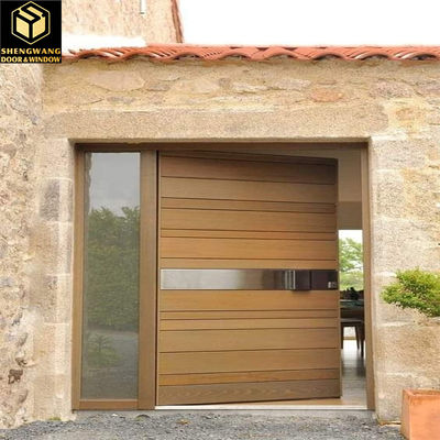 ODM Swing Aluminium Cửa vườn cho người đi bộ Vàng giả mạo bề mặt Xét kim loại Cửa ngoài trời